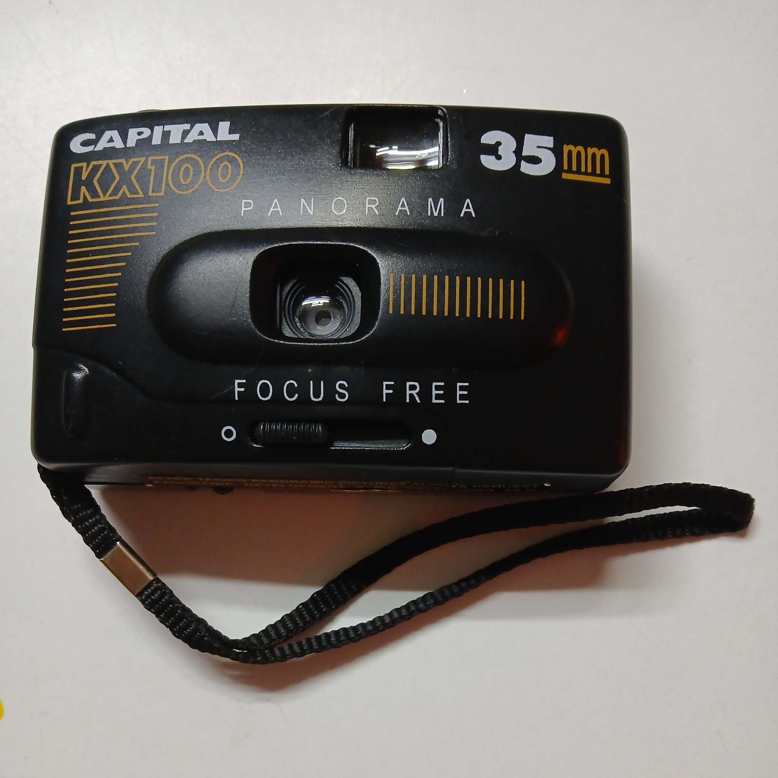 Capital KX100 Focus Free Standard or Panorama 35mm Point and Shoot Film Camera