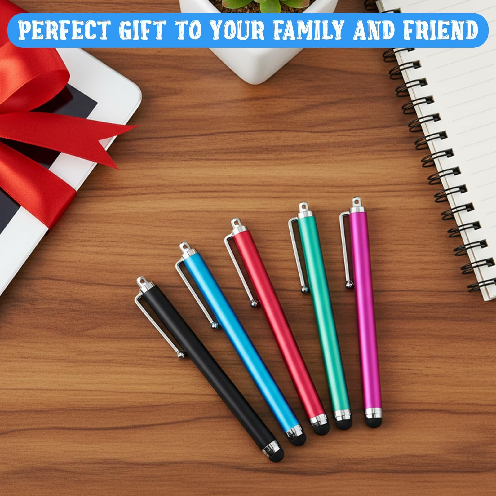 100 Pieces Stylus Pen for Touchscreen Universal Capacitive Touch Screen Pens ...