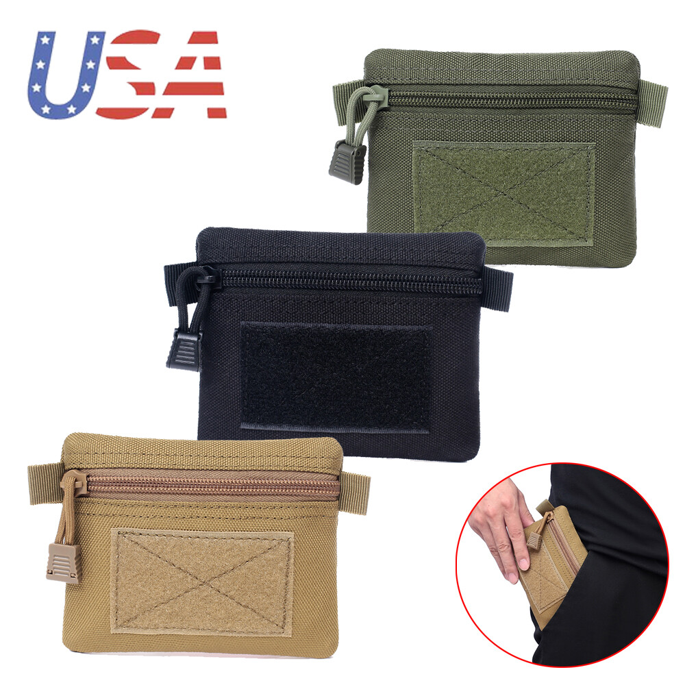 US Tactical MOLLE EDC Utility Tool Pocket Pouch Small Organizer Belt Waist Bag