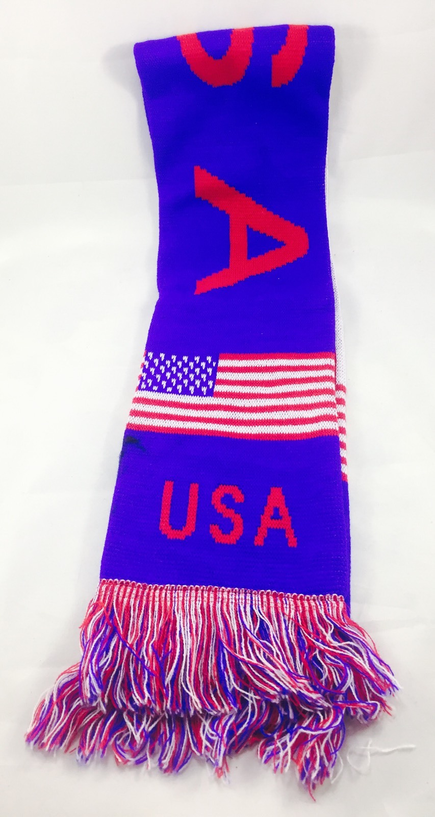 USA Knit Winter Scarf