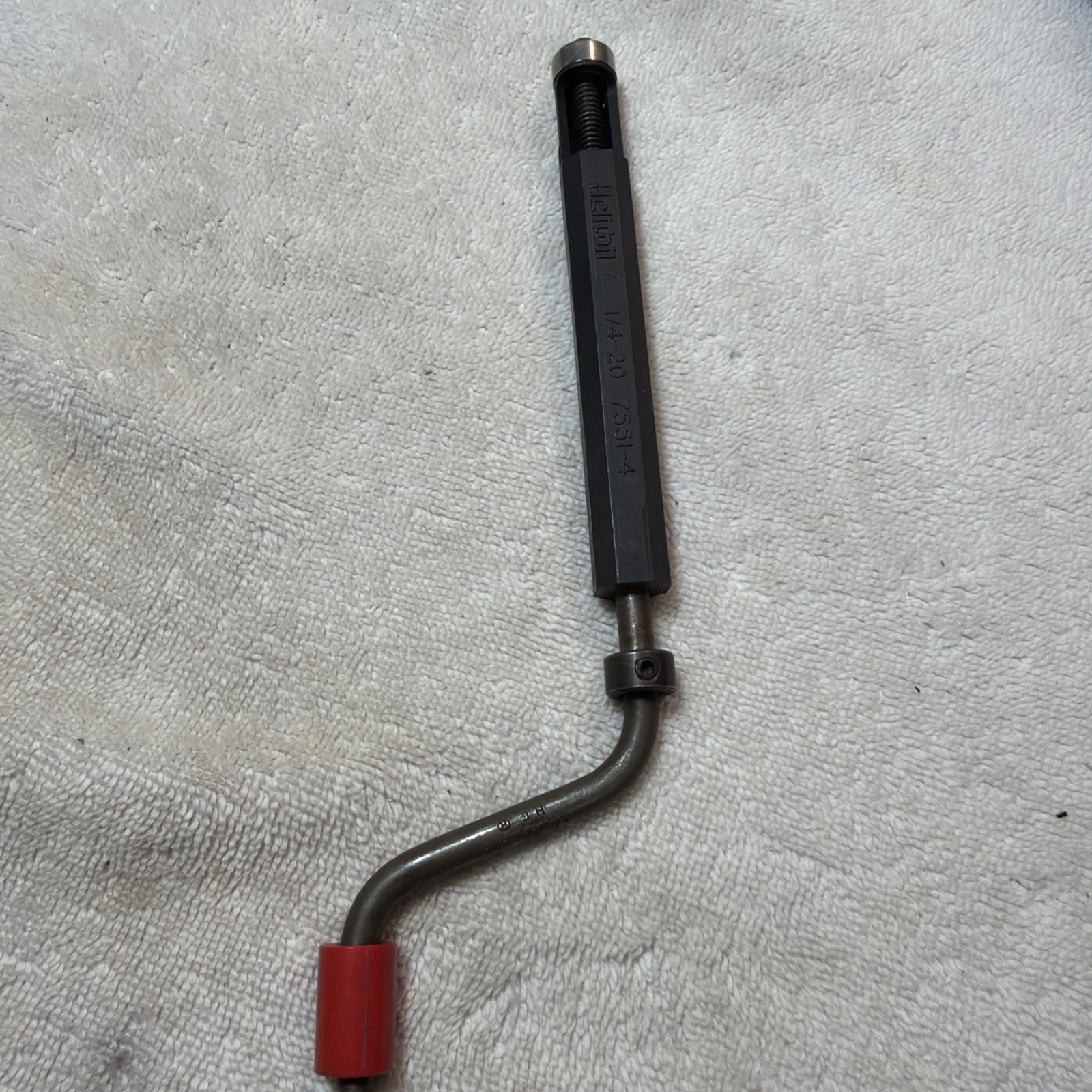 HELI-COIL 1/4" 20 Thread 1/4-20 Prewinder Insertion Tool w/ Metal Sleeve 7551-4