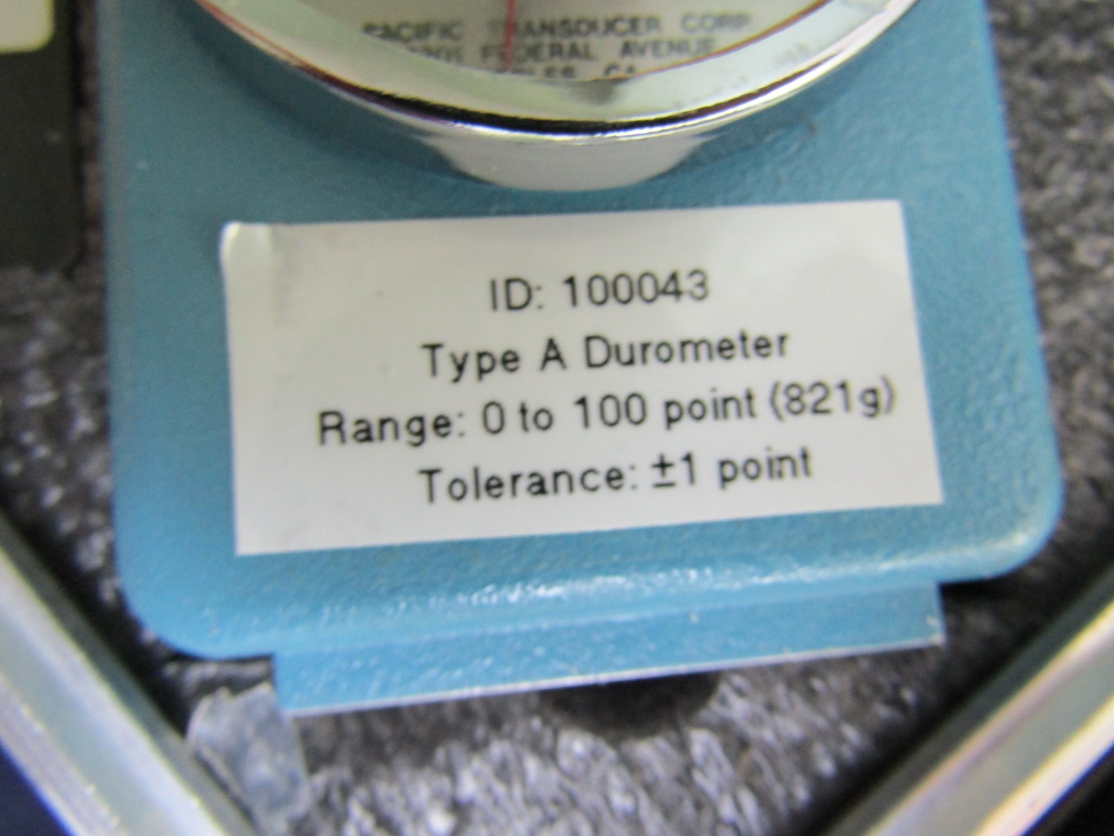 PTC Instruments 306L TypeA Durometer with Case GUARANTEED
