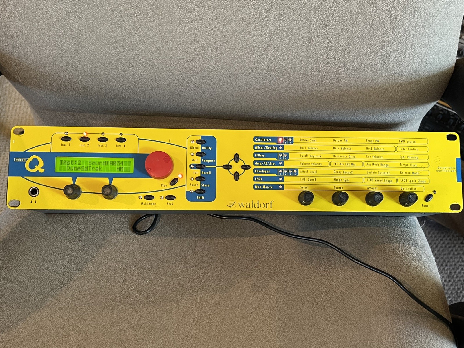 Waldorf Micro Q Rackmount Synthesizer
