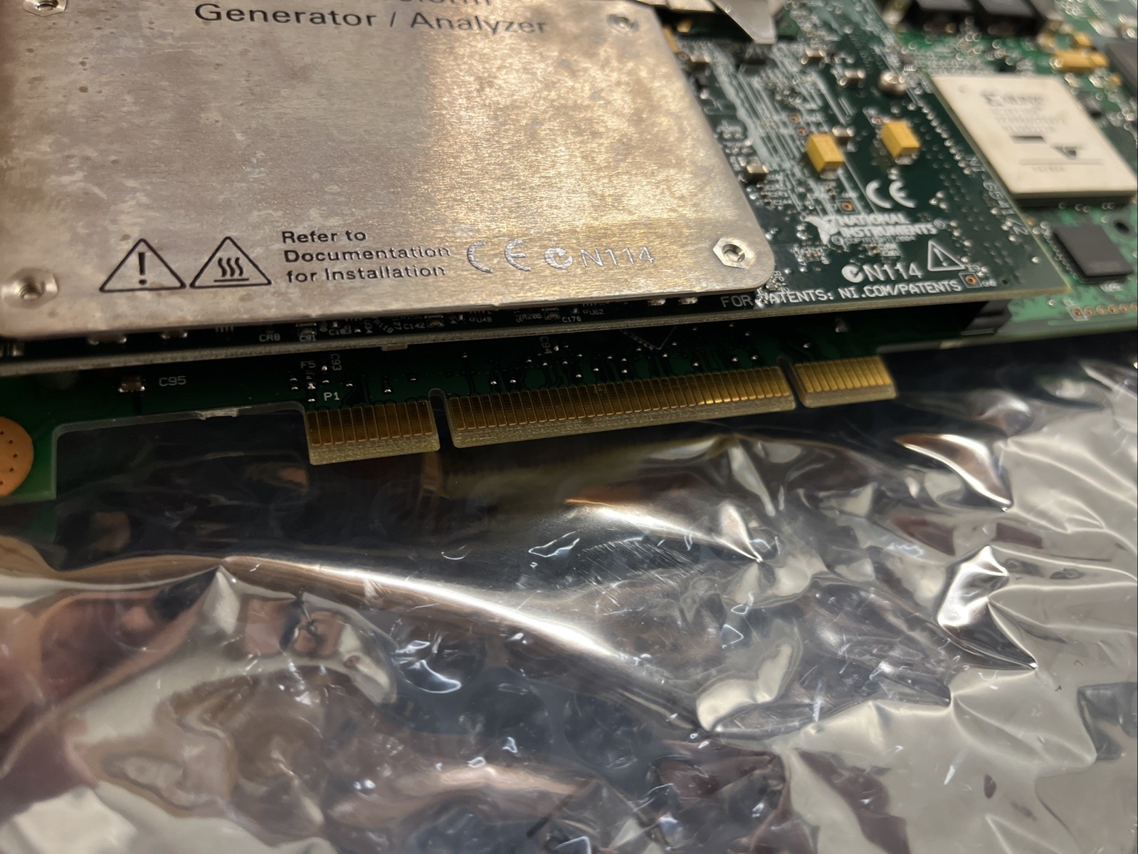 National Instruments PCI-6542 Digital Waveform Generator/Analyzer
