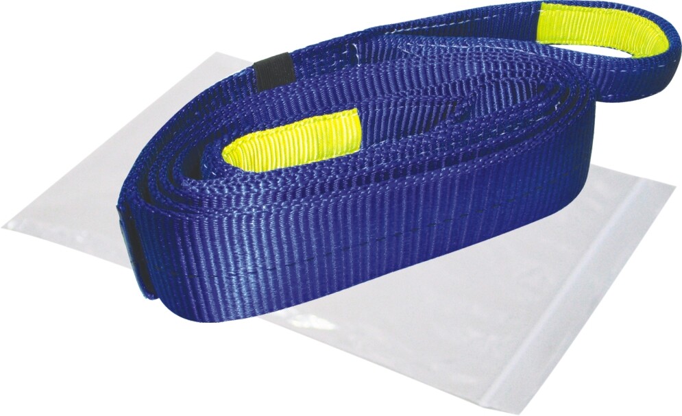 Bulldog Winch 20030 Recovery Strap 3 Inch x 30 Foot 30 000 LB BS Polyester Blue