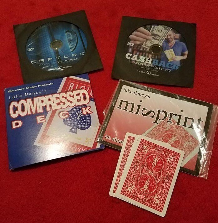 The Luke Dancy DVD and Props Lot Magic Trick Mentalism