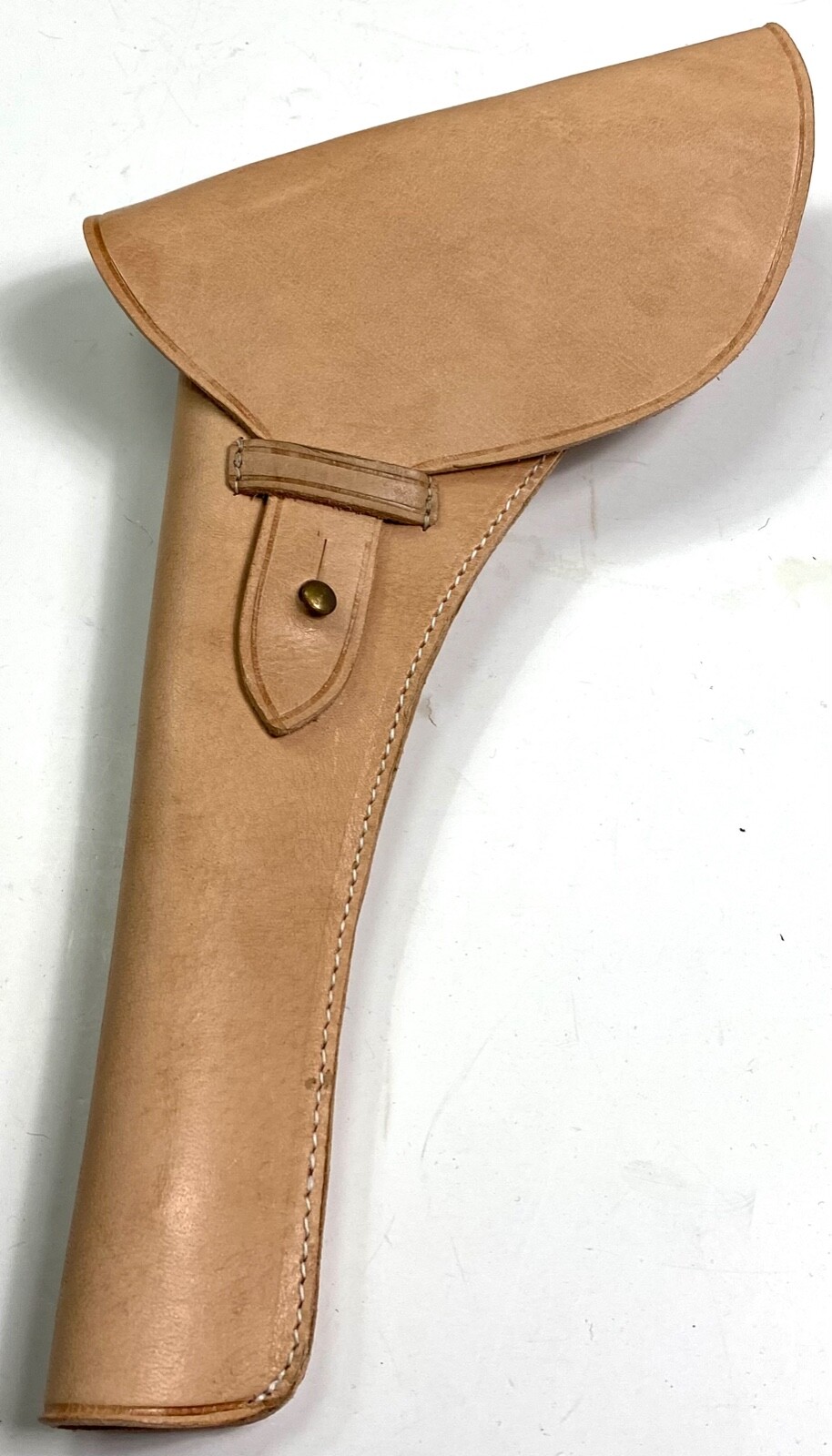 CIVIL WAR US CSA CONFEDERATE UNION .36 CALIBER PISTOL LEATHER HOLSTER-RAW
