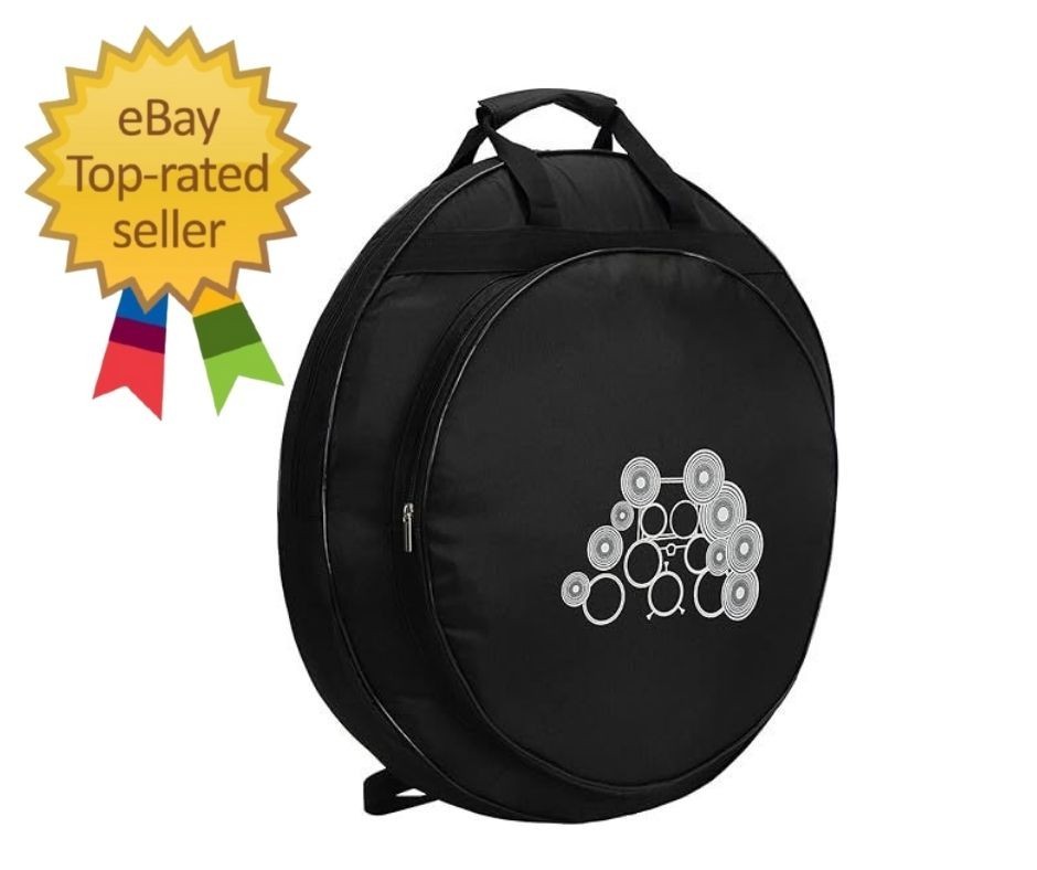 Cymbal Gig Bag with Carry Handle and Shoulder Straps - Great for Dust-proof Sto