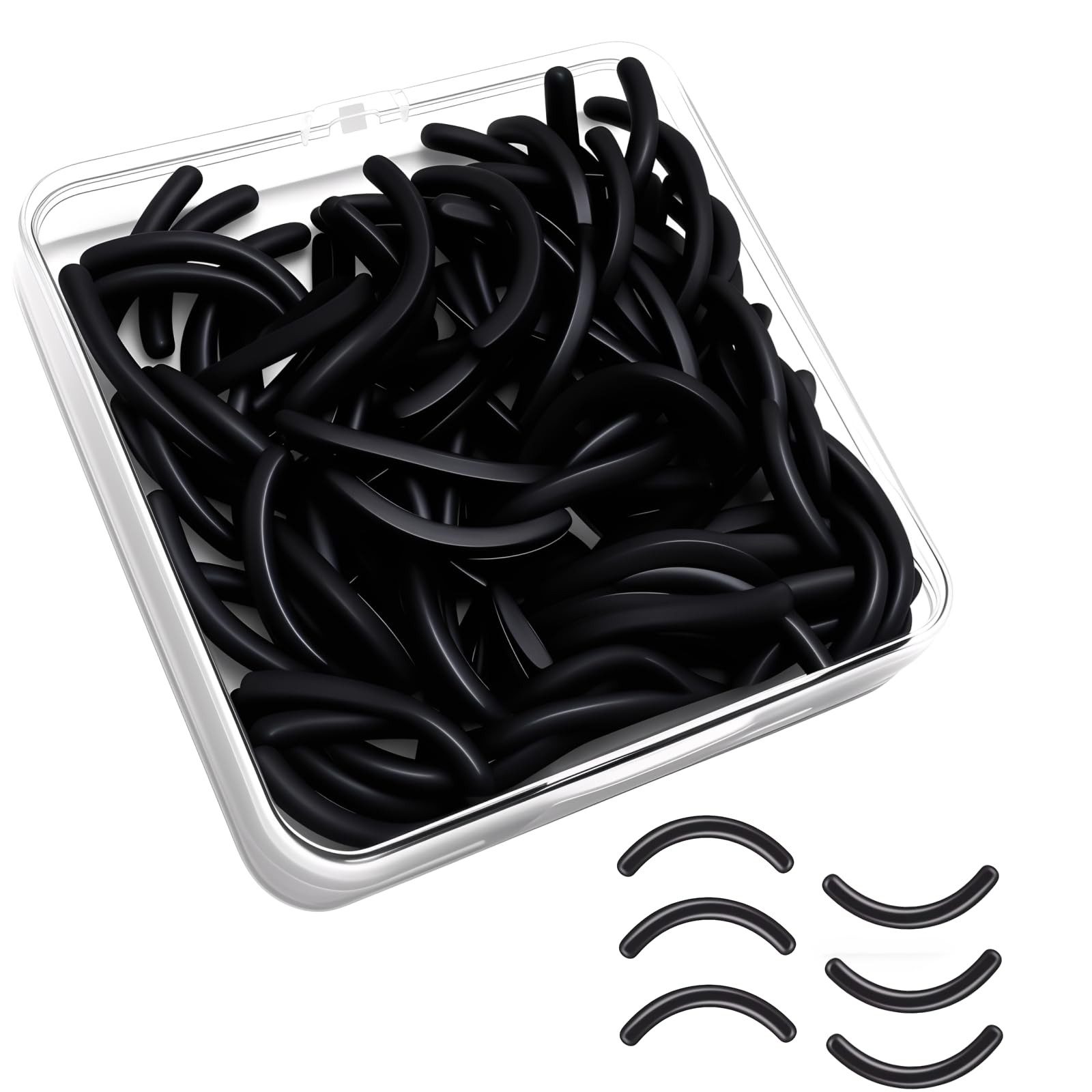 80Pack Compatible with Shu uemura Eyelash Curler Refill Pads,Soft Silicone Ey...