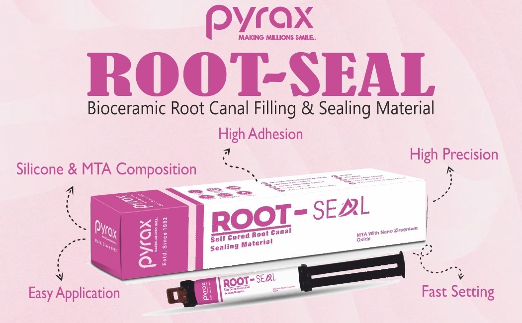 Pyrax Root-Seal Self Cure Bioceramic Root Canal Sealing Material.(Free Ship)