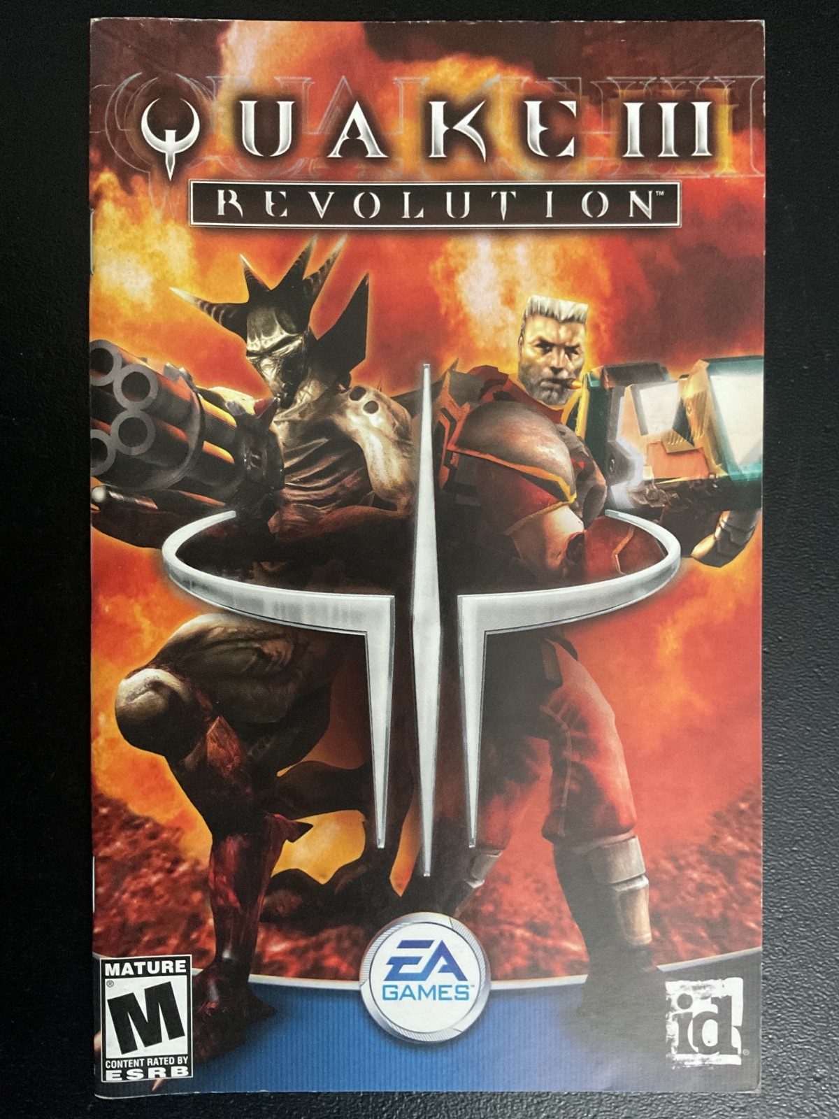 Quake III Revolution PS2 PlayStation 2 Instruction Manual Only