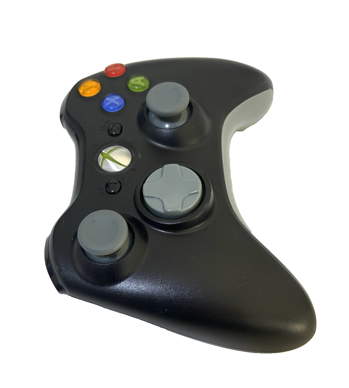 Official Microsoft Xbox 360 Wireless Controller Black Gray OEM Xbox 360