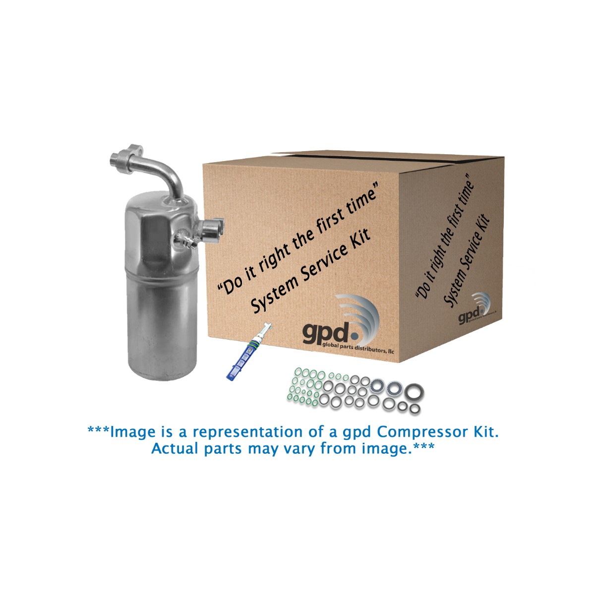 GPD 9441469 A/C Receiver Drier Kit fits 1996-2000 Hyundai Elantra