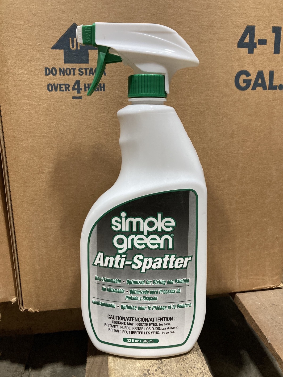 Pack of 2 Simple Green Anti-Spatter Spray Bottles
