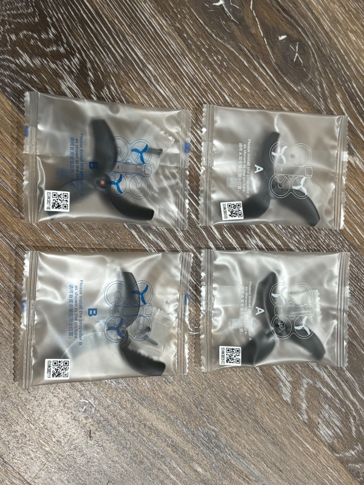Genuine DJI Avata 2 Propellers Set (4 Propellers) - Brand New OEM Sealed