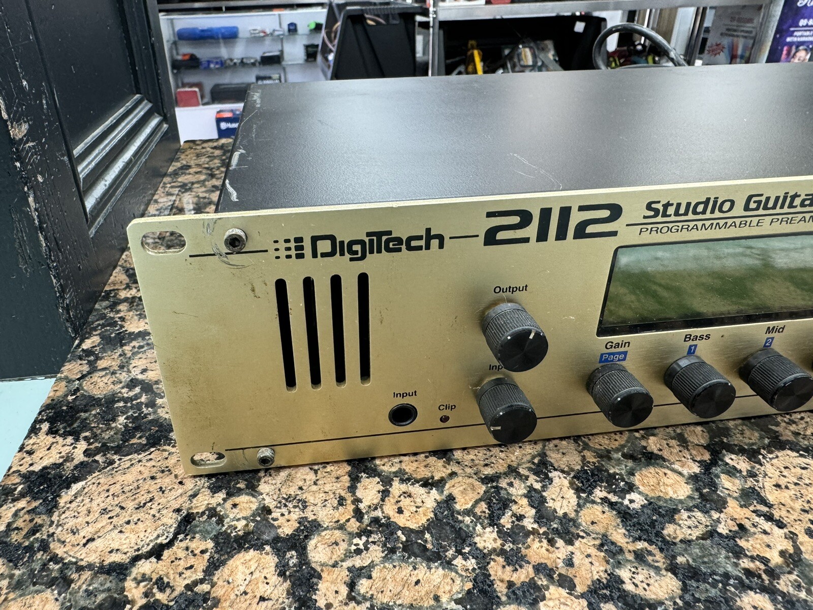 Digitech 2112 Studio tube Guitar processor effects System rack mount pre-amp