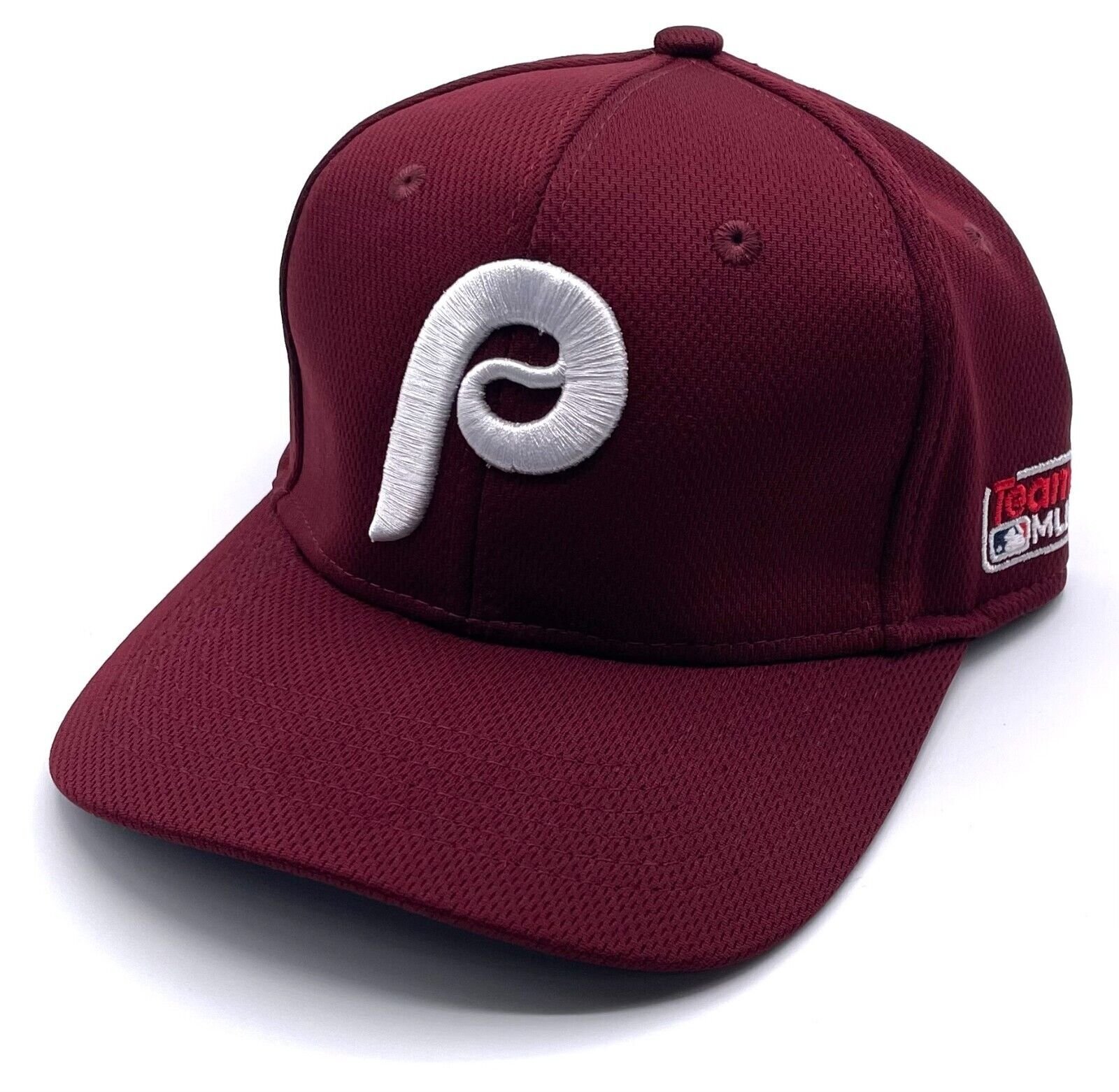 PHILADELPHIA PHILLIES MAROON KIDS YOUTH HAT MLB BASEBALL TEAM MVP AUTHENTIC NEW