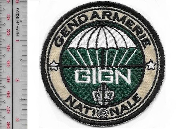 France GIGN Gendarmerie National MAG Parachutist Unit Gendarmerie NO TARIFF