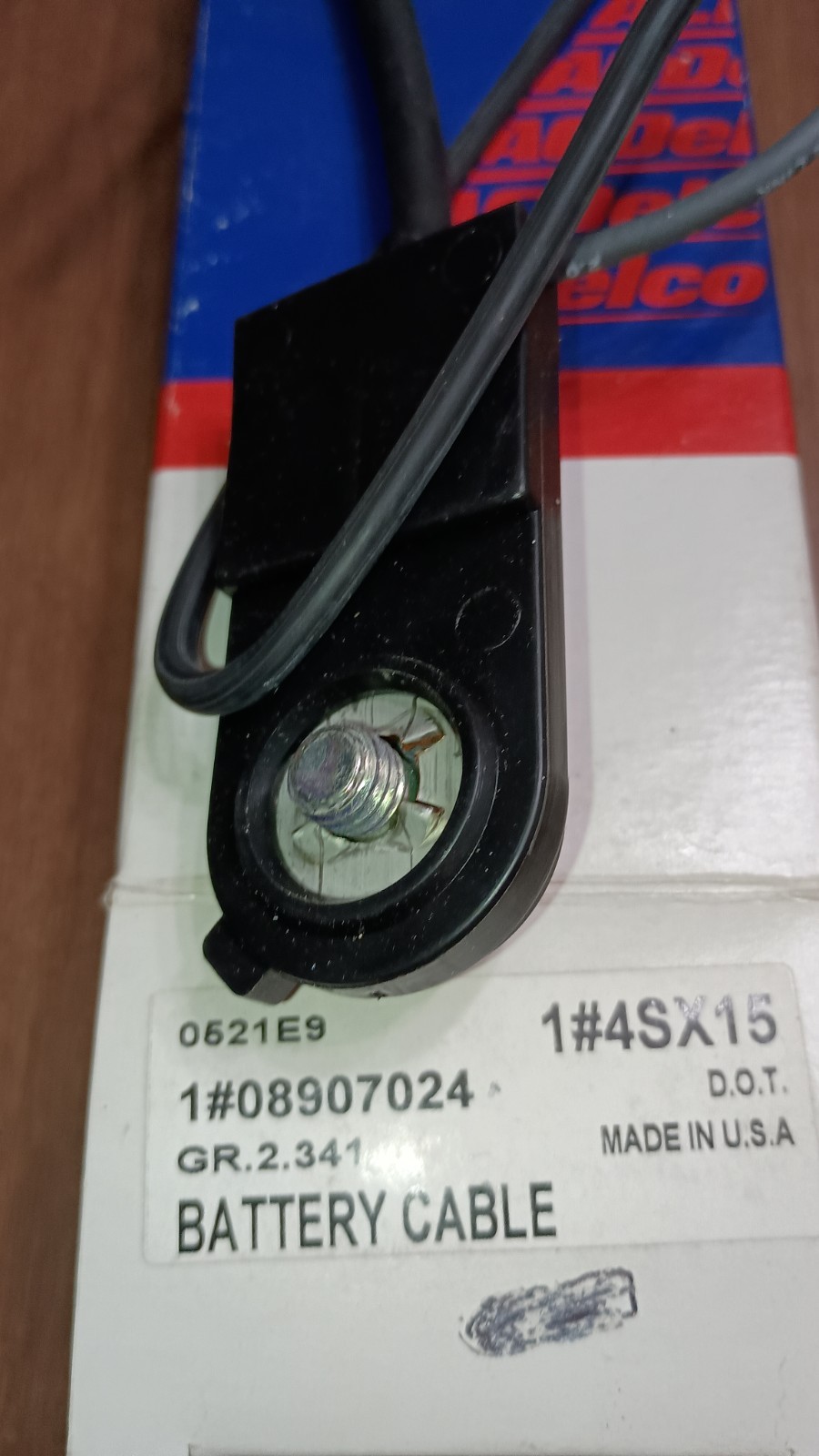 PONTIAC FIERO NEGATIVE BATTERY CABLE