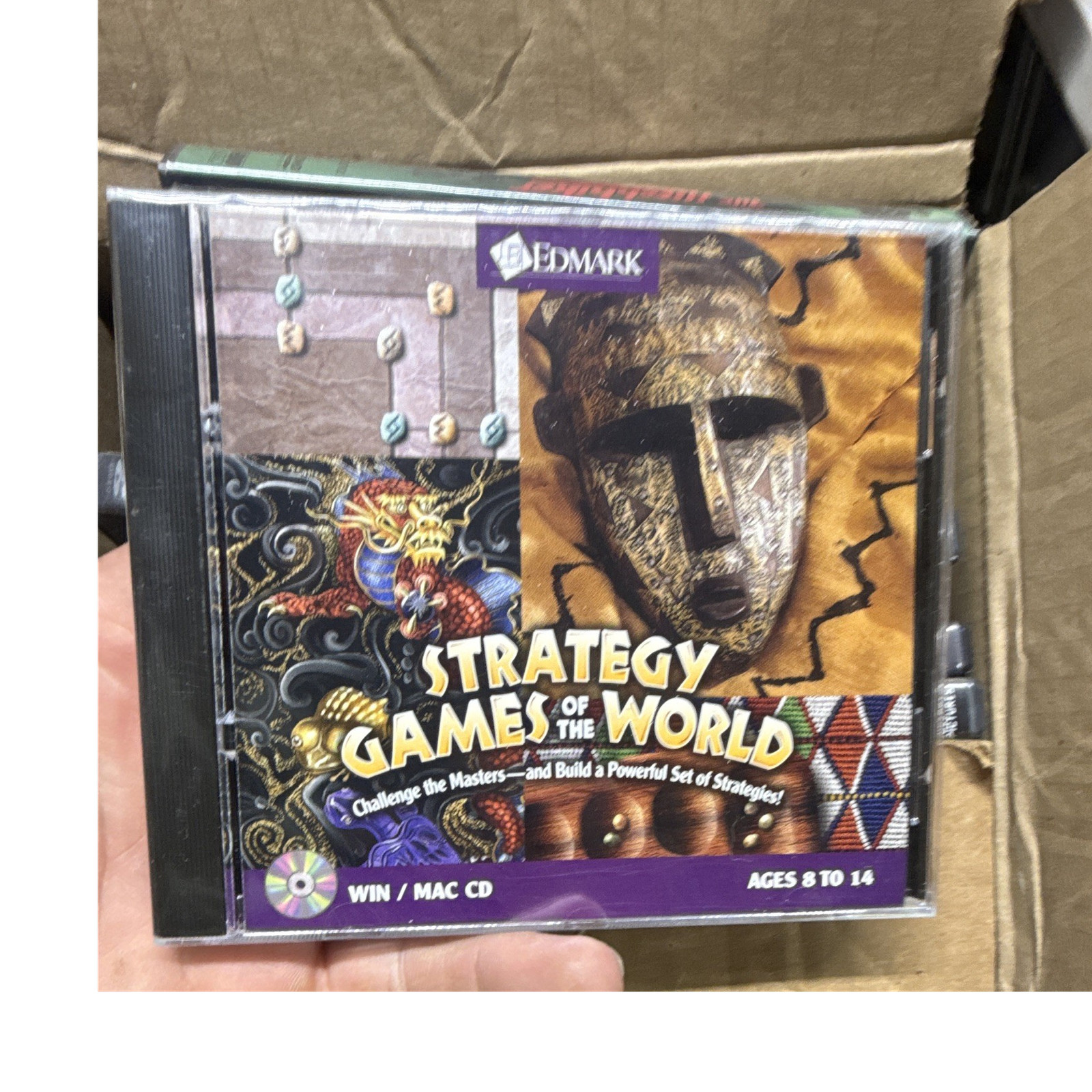Edmark Strategy Games of the World Educational CD for Windows/Mac