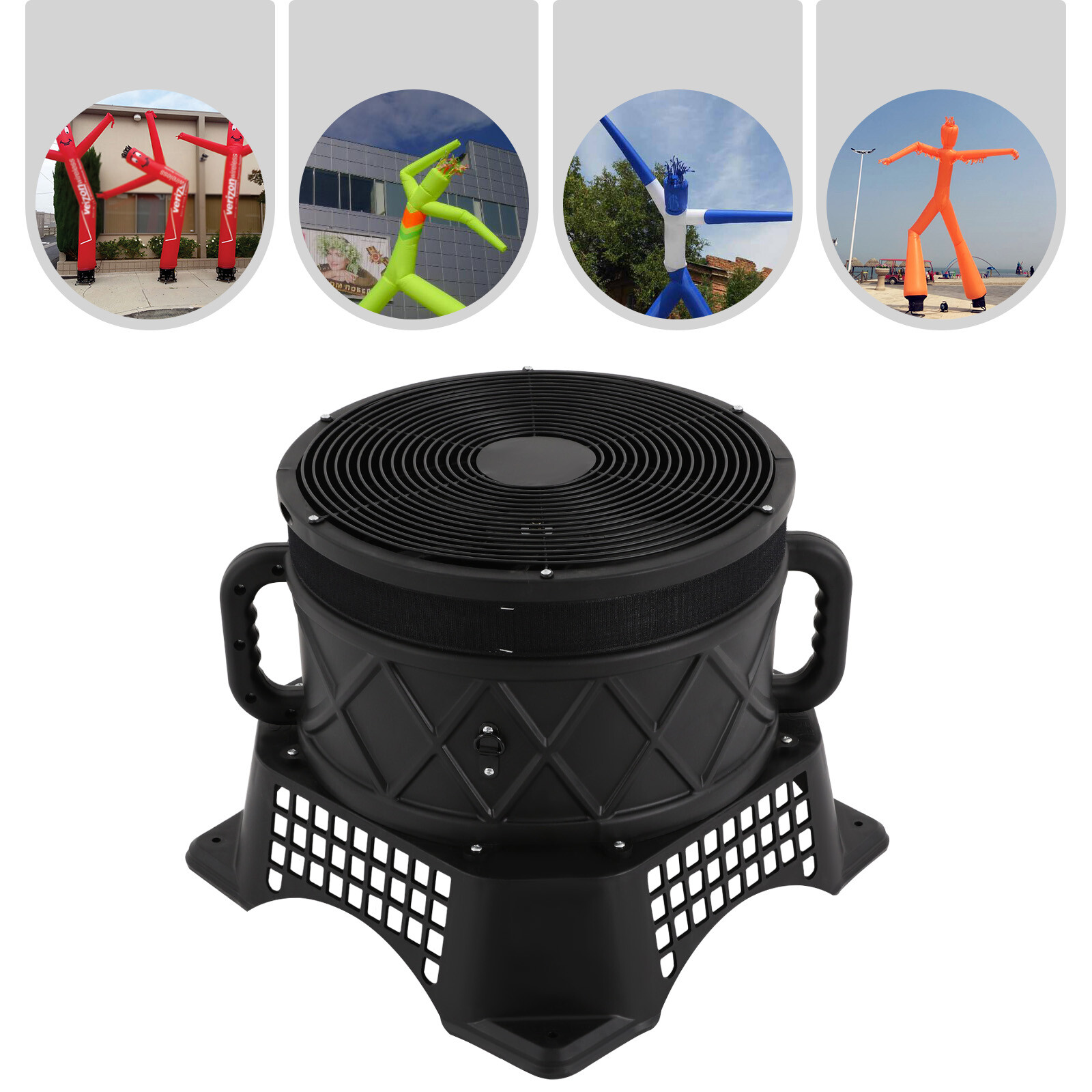 1HP Blower Fan Electric Clockwise Blower Fan For Inflatable Waving Puppet 750W