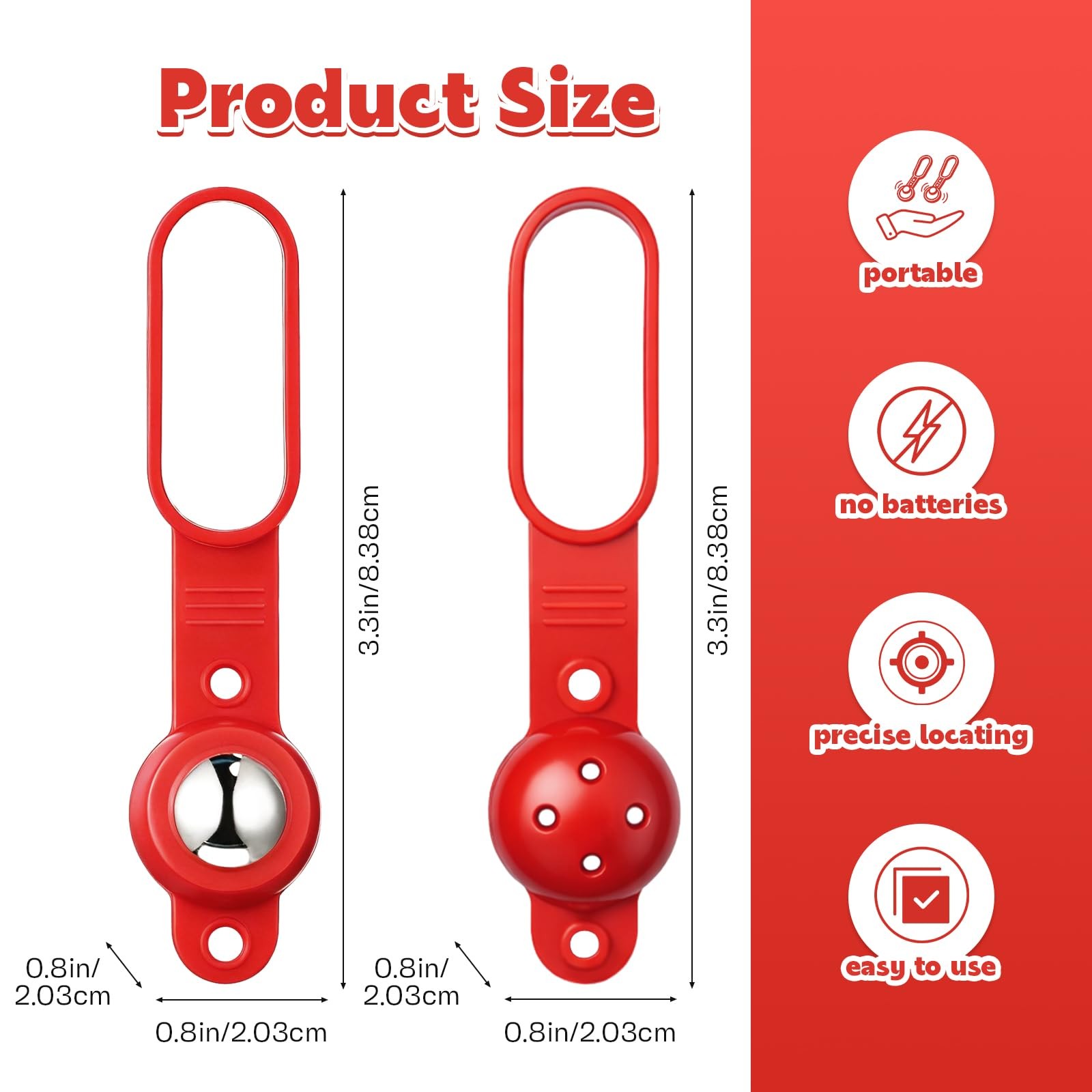 2 Pack Magnetic Stud Finder with 27 Lbs Pull Force, No Batteries Required Wal...