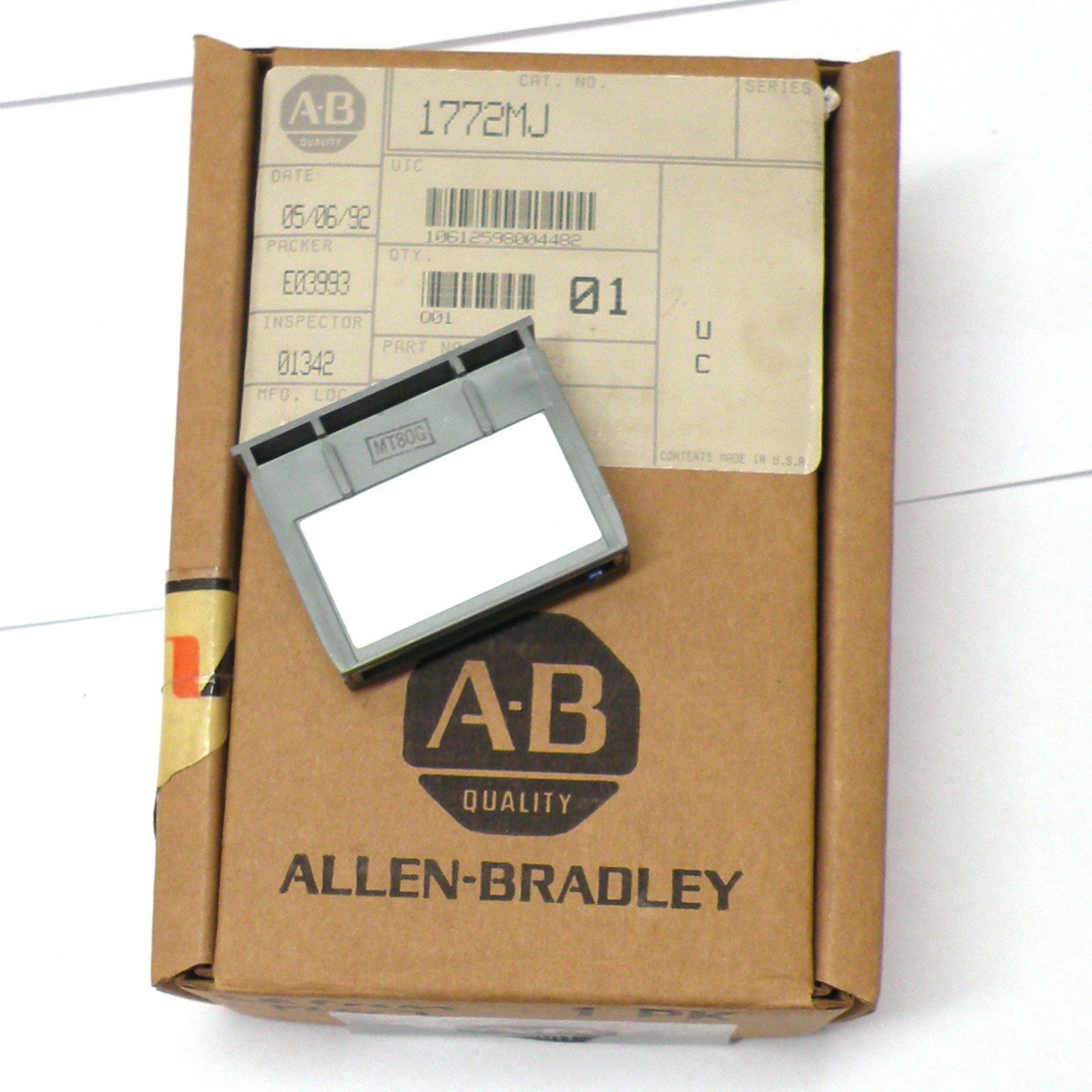 NEW IN BOX Allen Bradley EEPROM Memory Module 1772-MJ