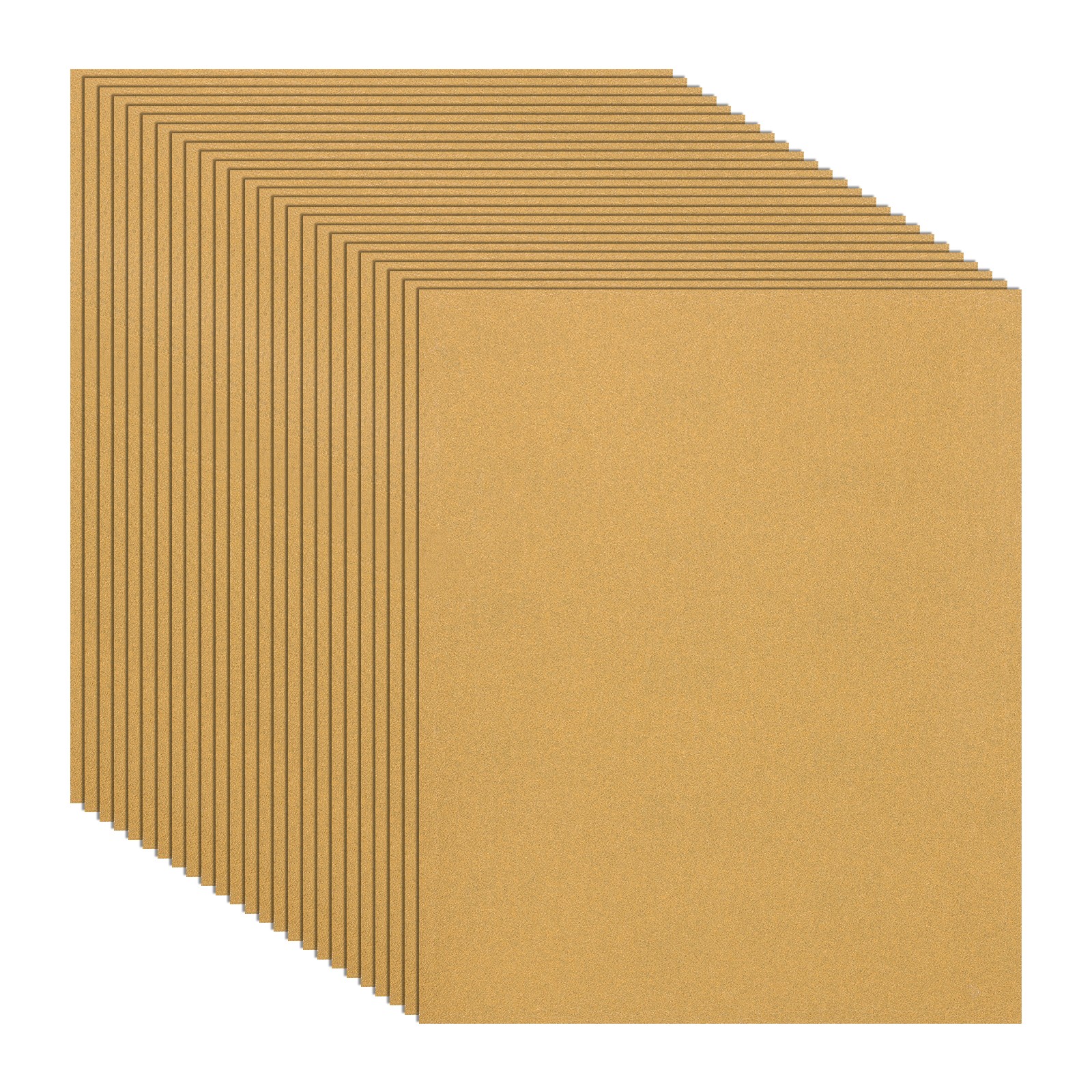 25 Pack 9" x 11" Sandpaper, 180 Grit Sand Paper for Wood Furniture Floor