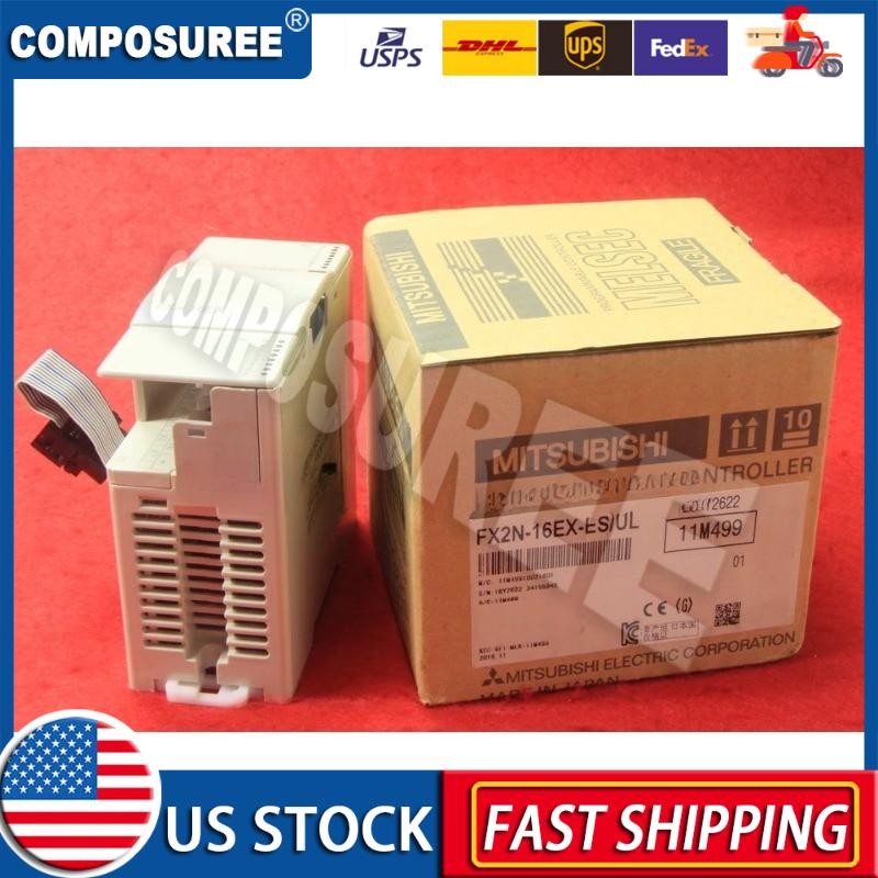 Mitsubishi Electric FX2N-16EX-ES/UL Tape residue new