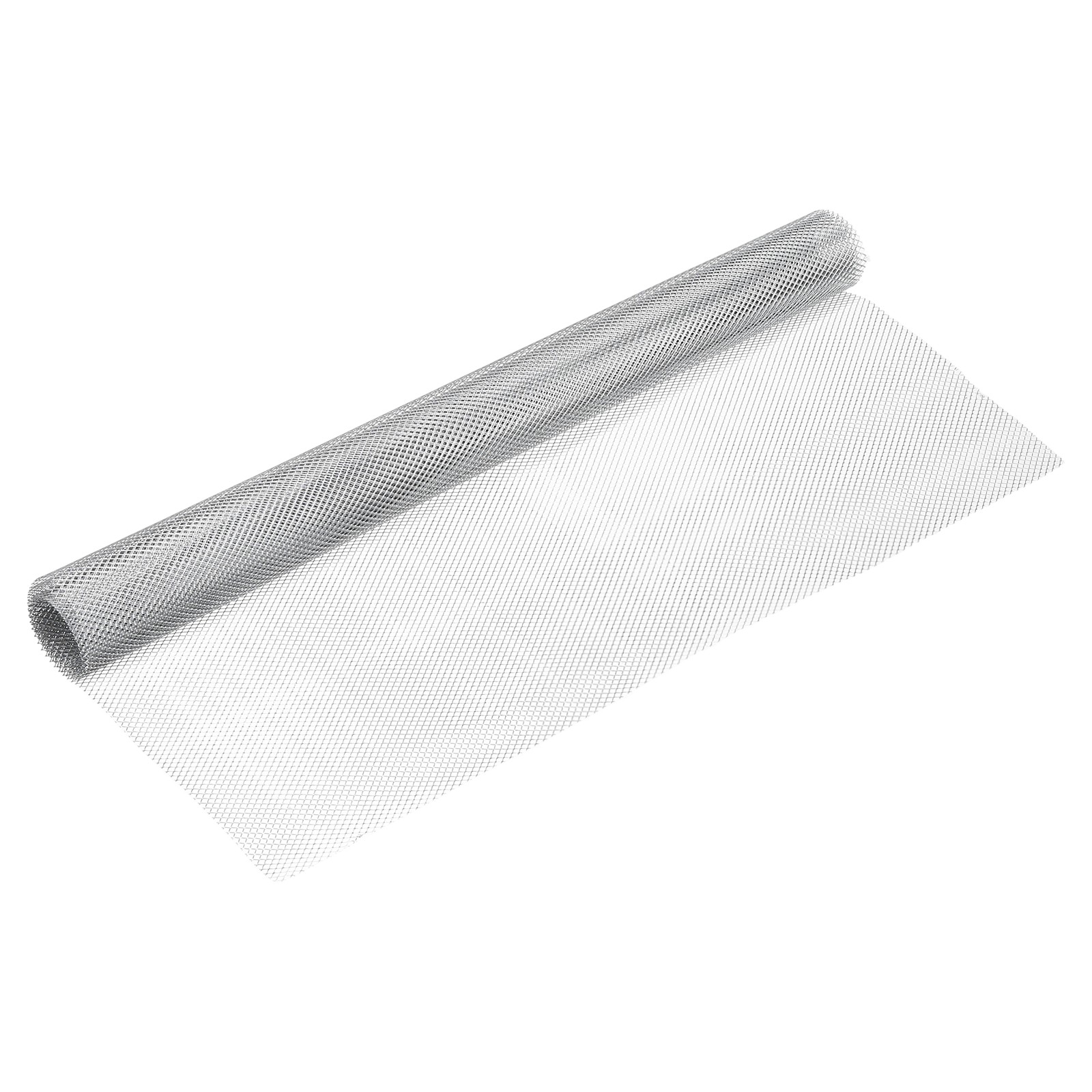 Aluminum Wire Mesh, 15.7" x 1ft Craft Wire Mesh, Silver