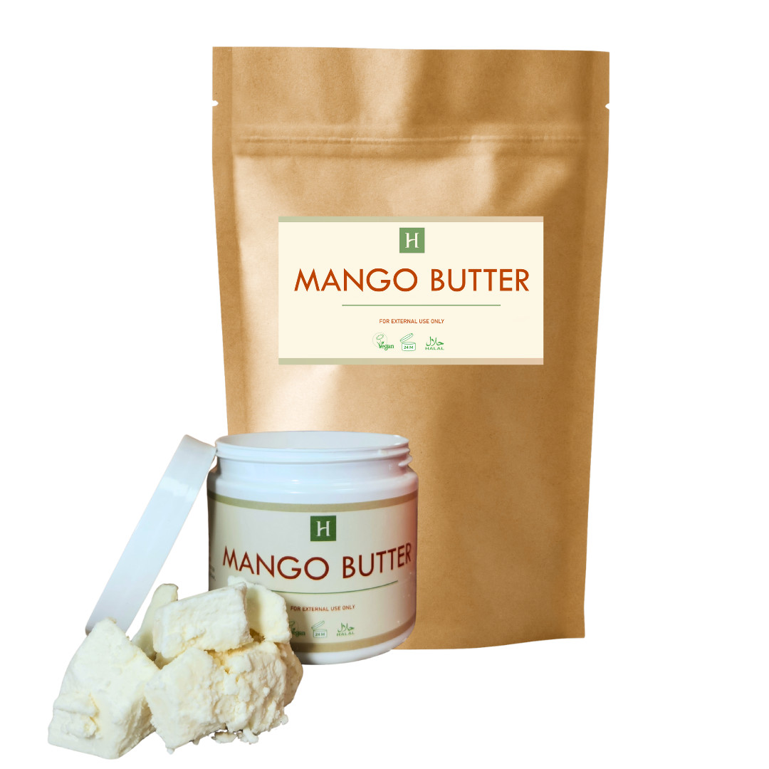 Raw Mango Butter - 100% Pure & Natural Unrefined Organic Hair Body Skin Lotion