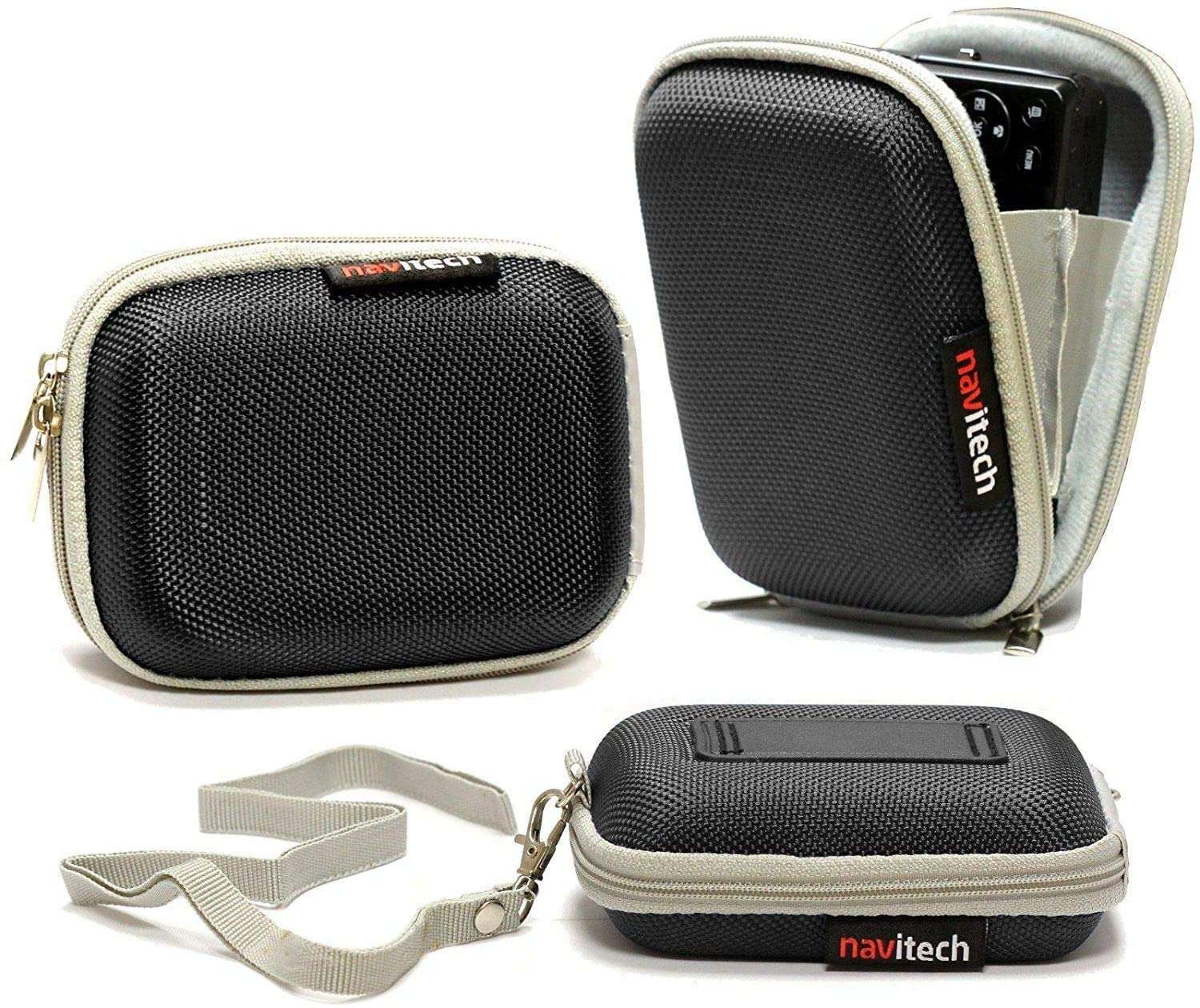 Navitech Black Camera Case For Jckduhan 4K Autofocus Waterproof Camera