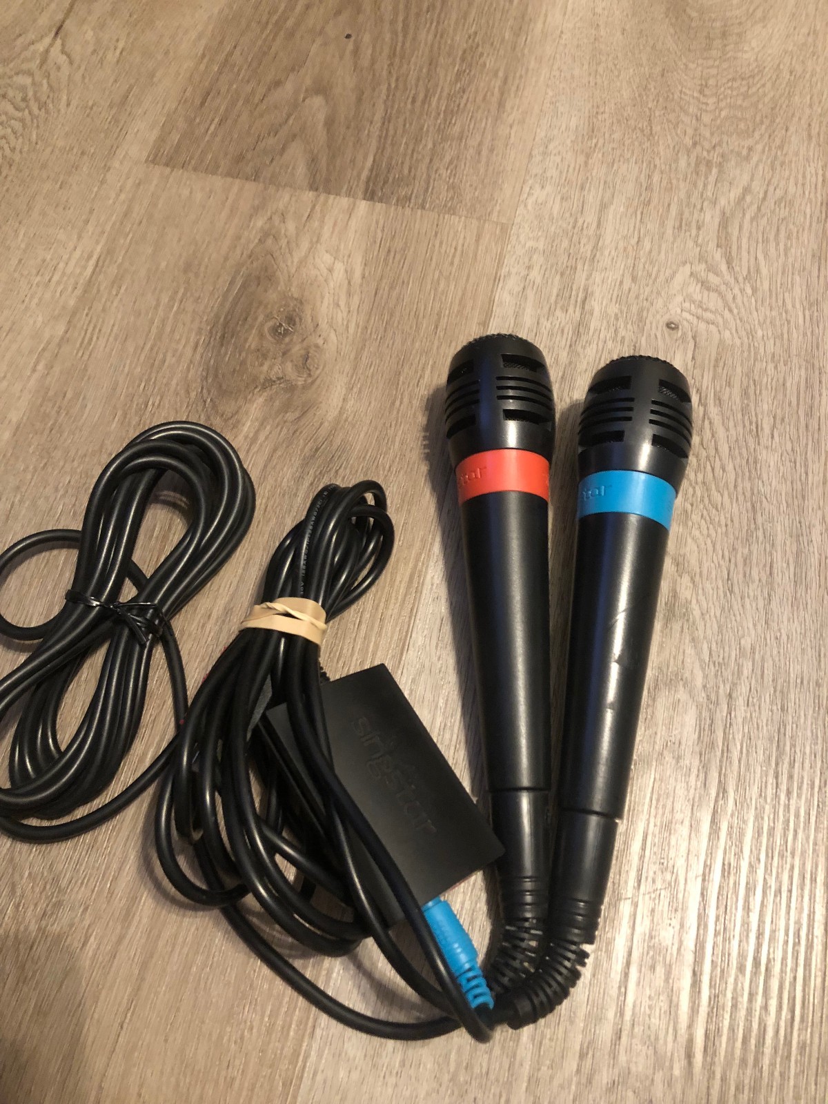 SingStar USB Converter SCEH-0001 + 2 Wired Microphones Set, Tested and Working