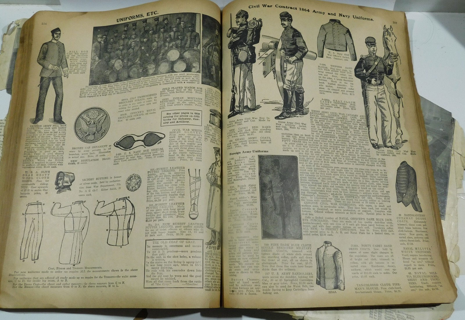 1929 Weapons and Munitions catalog in poor condition