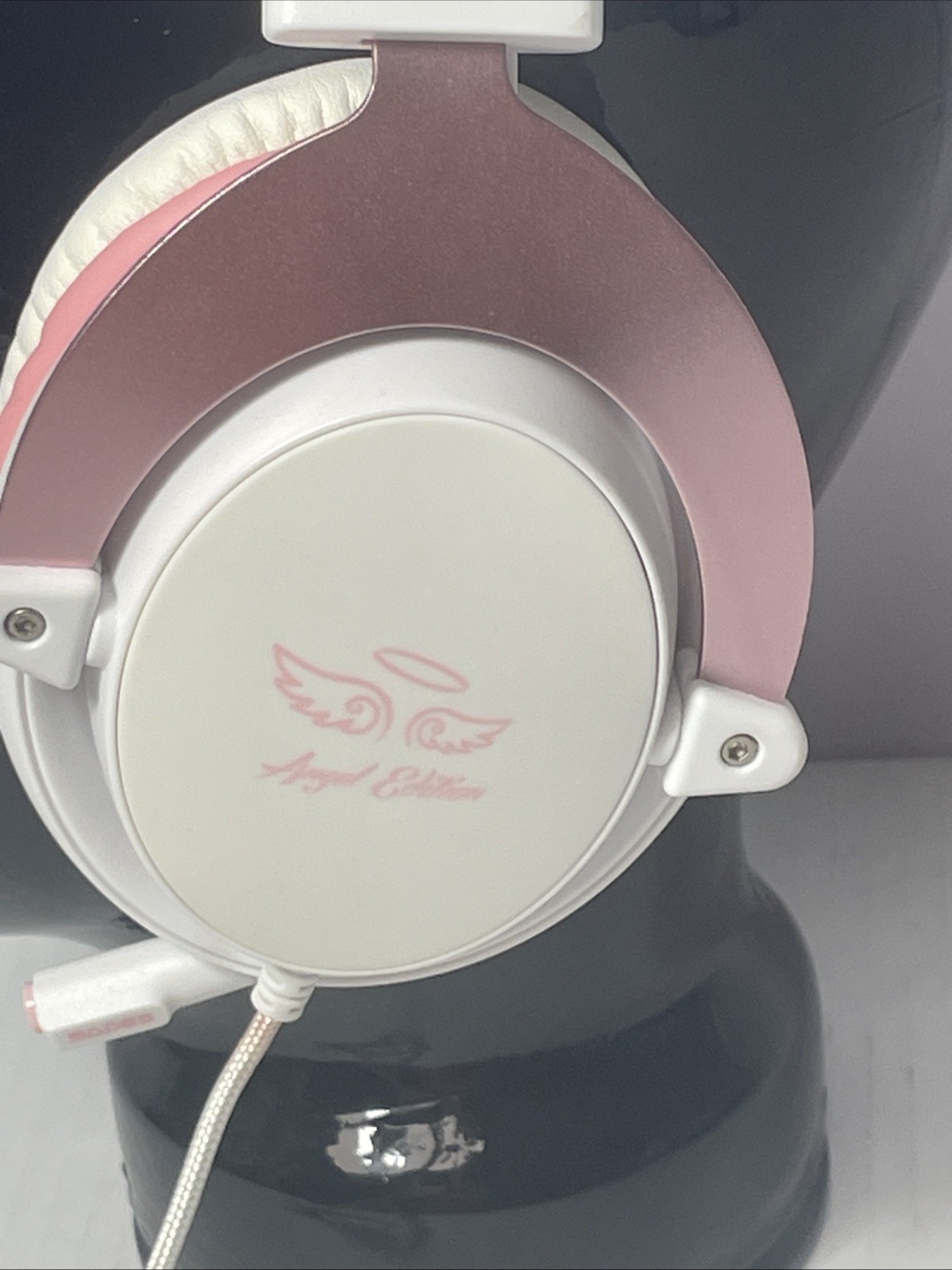 Sades Mpower Multi-Platform Over Ear Gaming Headset * Angel Edition Pre Owned