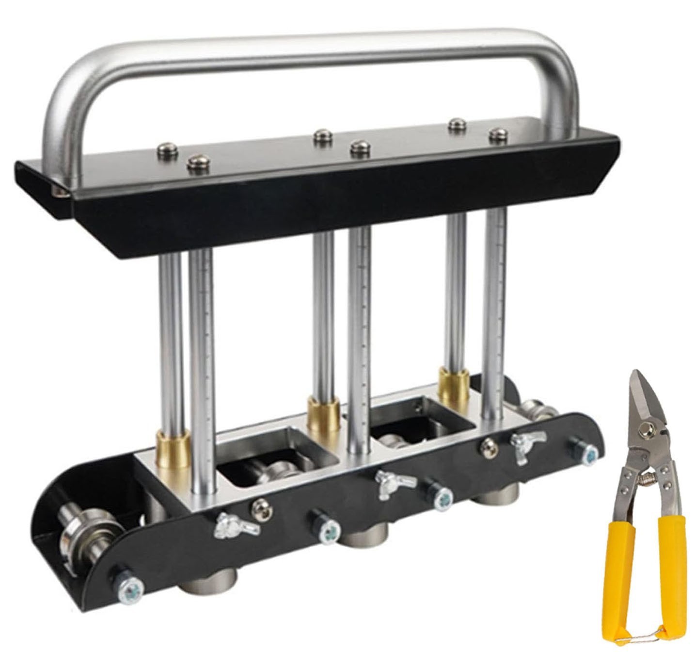 ER3 Three-Station Sheet Metal Edge Roller Bender, 0–90° Adjustable Bending Angle