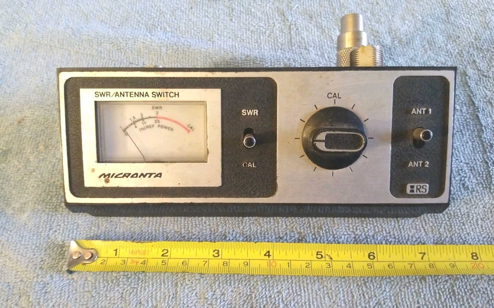 Vtg Micronta Radio Shack SWR/Antenna Switch Made In USA