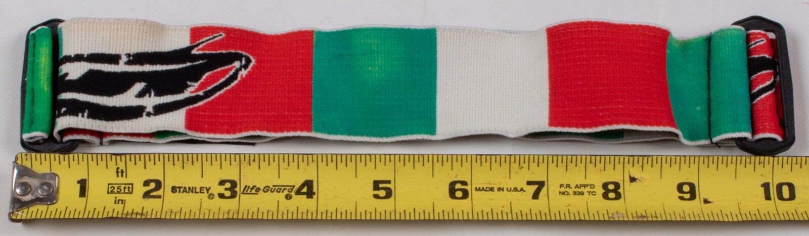Vintage OG JT Paintball Woven Italian Italy Country Strap Mask Goggle Pro Flex 8