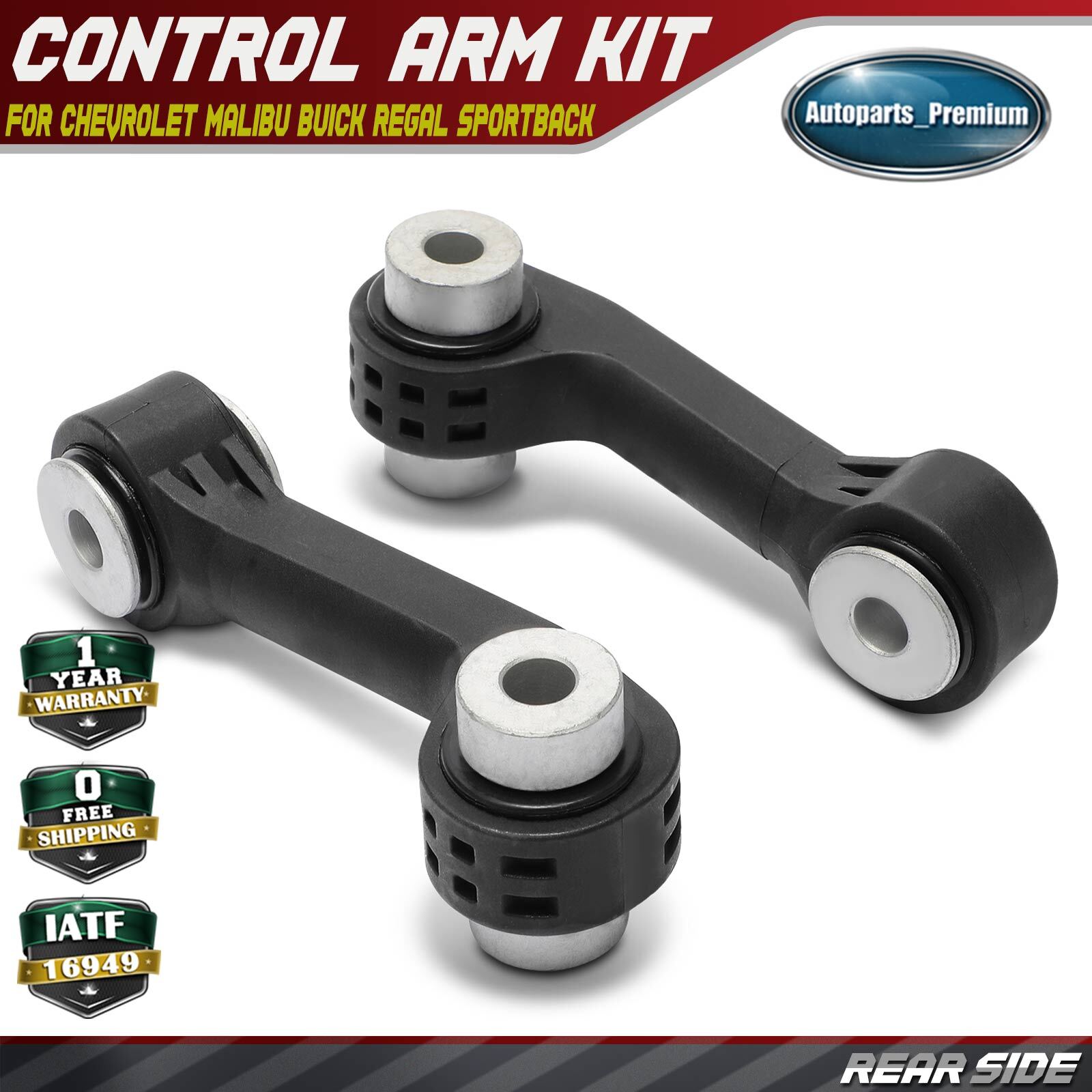 2x Rear Side Sway Bar Link for Chevrolet Malibu 2016-2023 Buick Regal Sportback