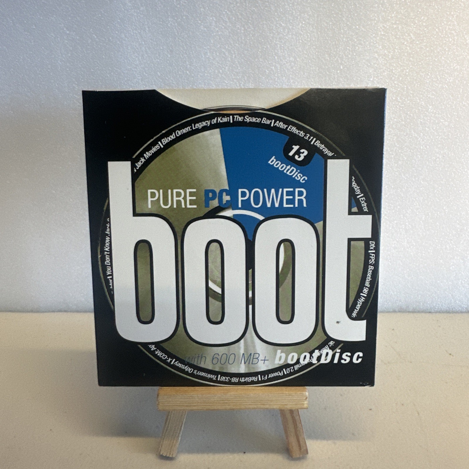 Boot Magazine BootDisc 13 PC Game Demos, Vtg PC Software, Vintage PC Games