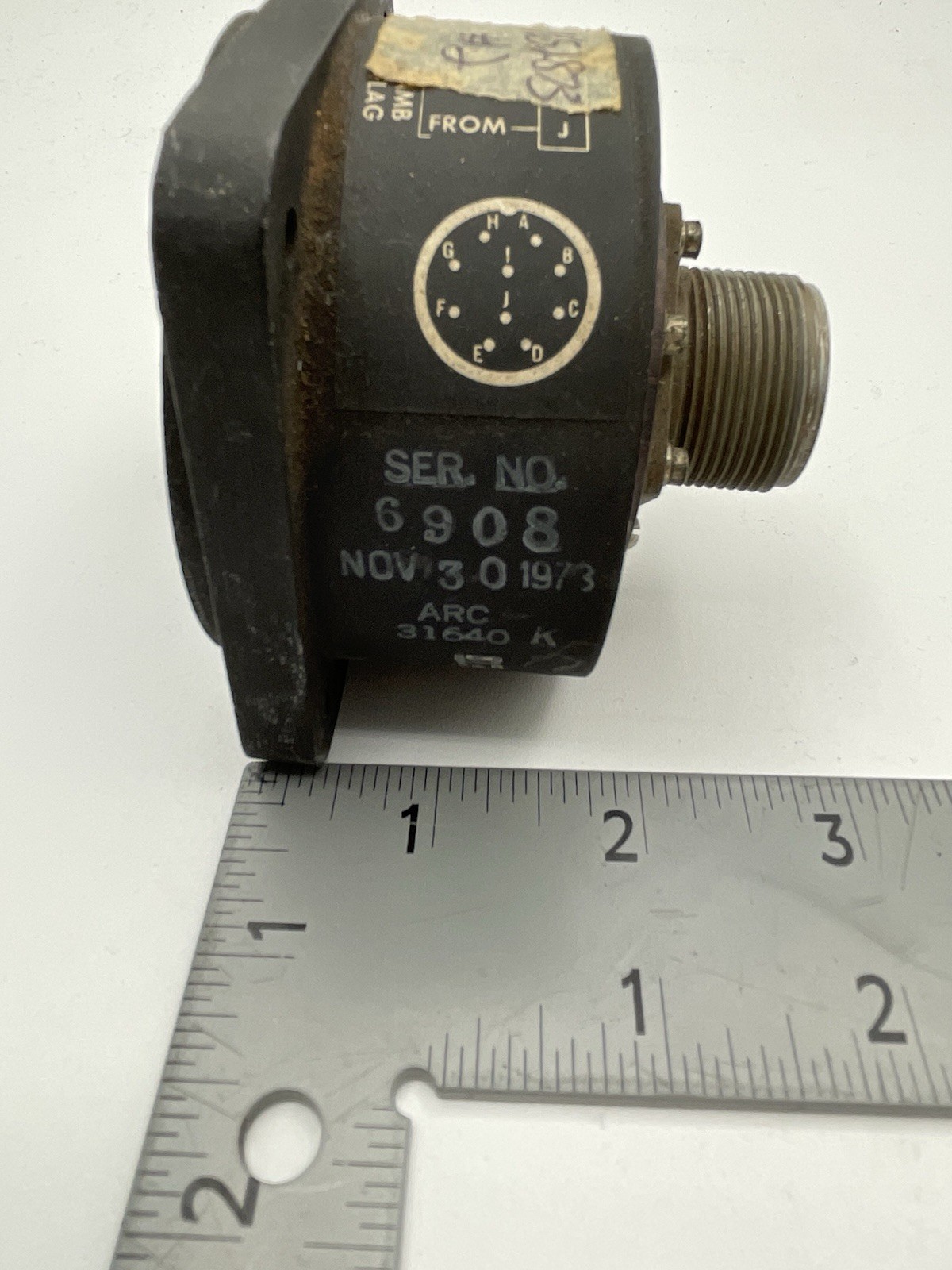 ARC COURSE INDICATOR AVIATION DIRECT CONTROL P/N: IN-514 #18028 - 2