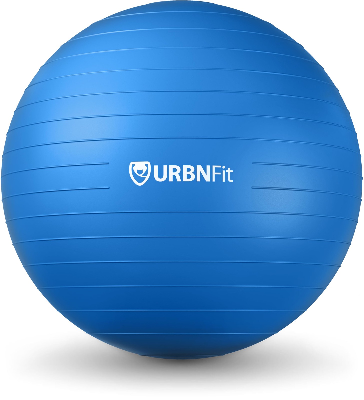 URBNFit Exercise Ball - Yoga Ball Ball Chair for Home and Gym – 26 Inch - Blue