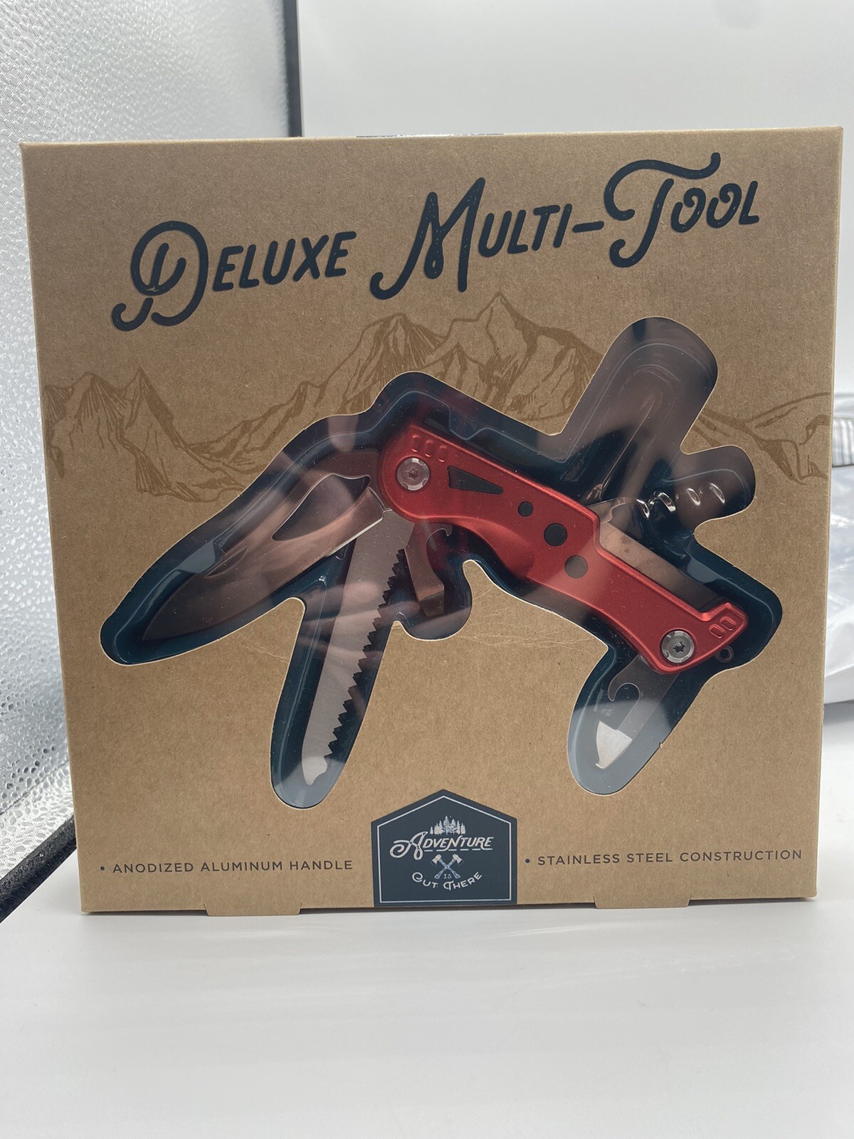 💥Deluxe Multi-Tool by Adventure Is Out There Stainless Steel Construction💥
