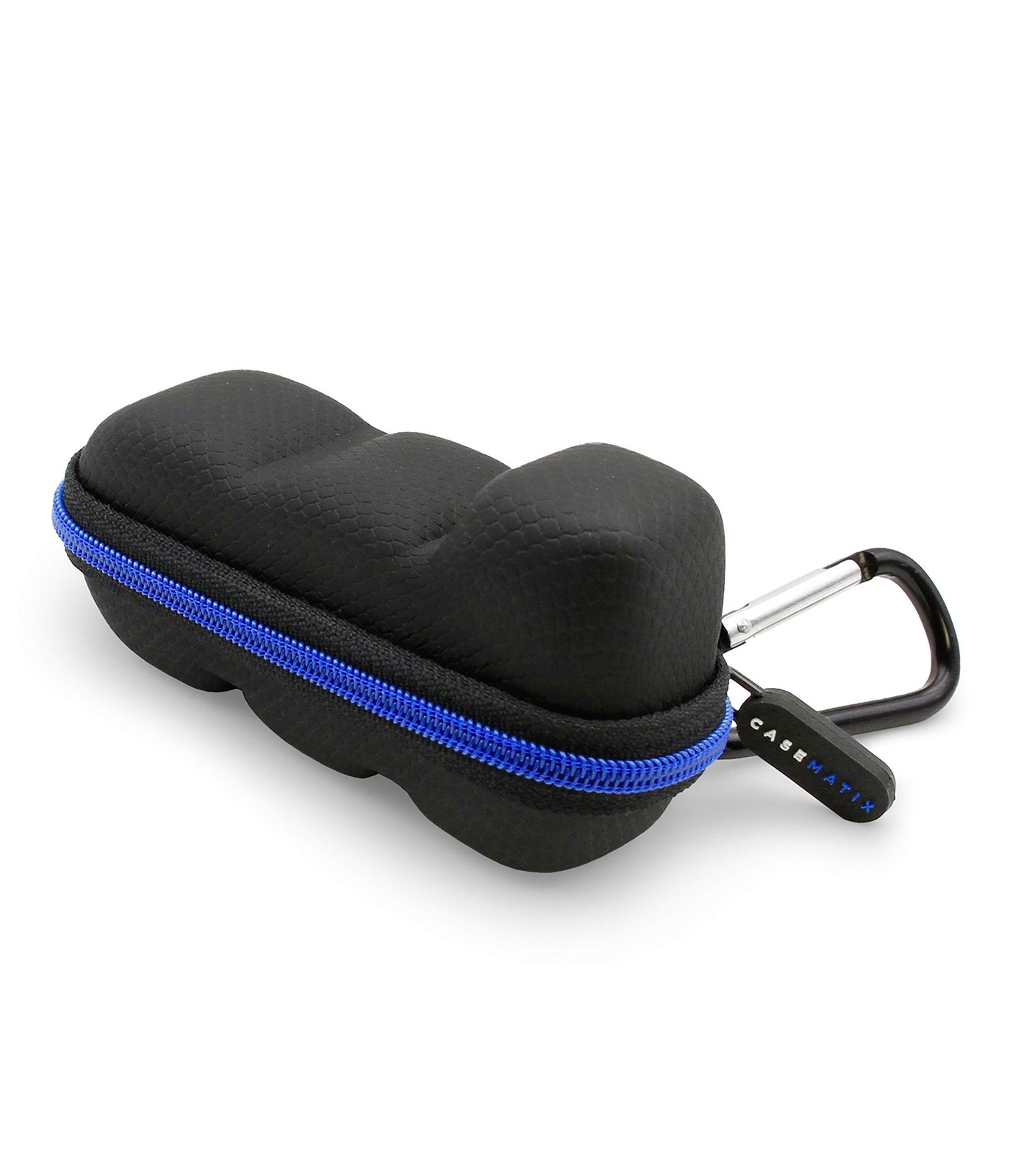 CASEMATIX Asthma Inhaler Travel Case with Lanyard and Clip-on Keychain Carabi...