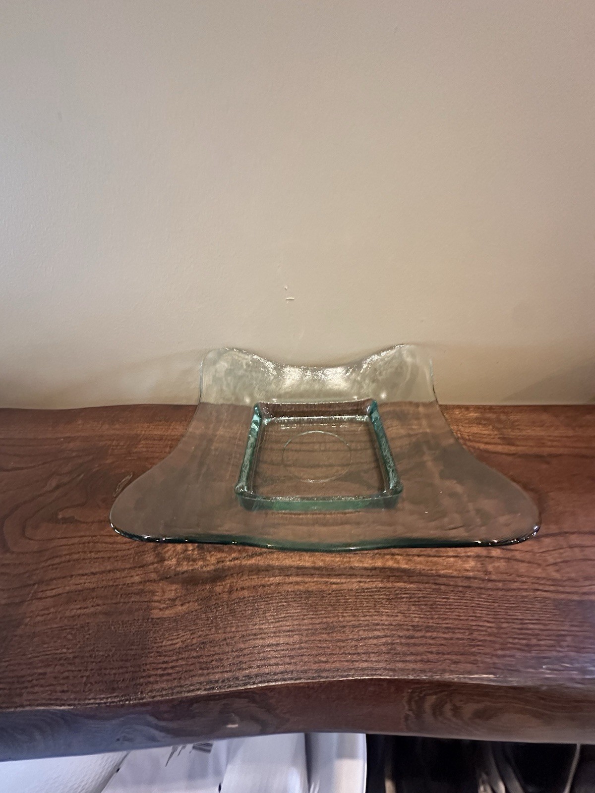 Square Glass Serving Dish