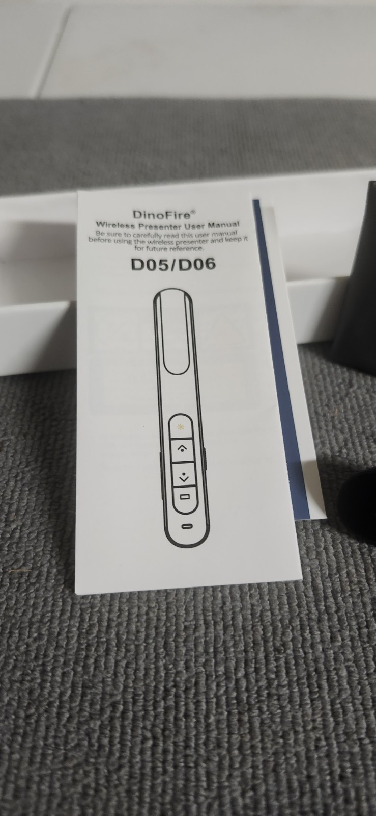 DinoFire Wireless Presenter Support Hyperlink Volume Control RF 2 4GHz
