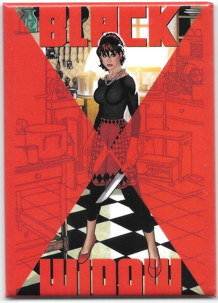 Black Widow Vol 8 #4 Comic Adam Hughes Variant Cover Refrigerator Magnet NEW