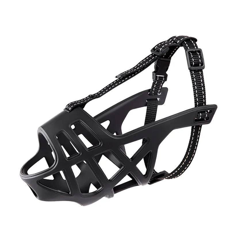 Adjustable Dog Muzzles for Preventing Biting, Barking and Random Eating. Large