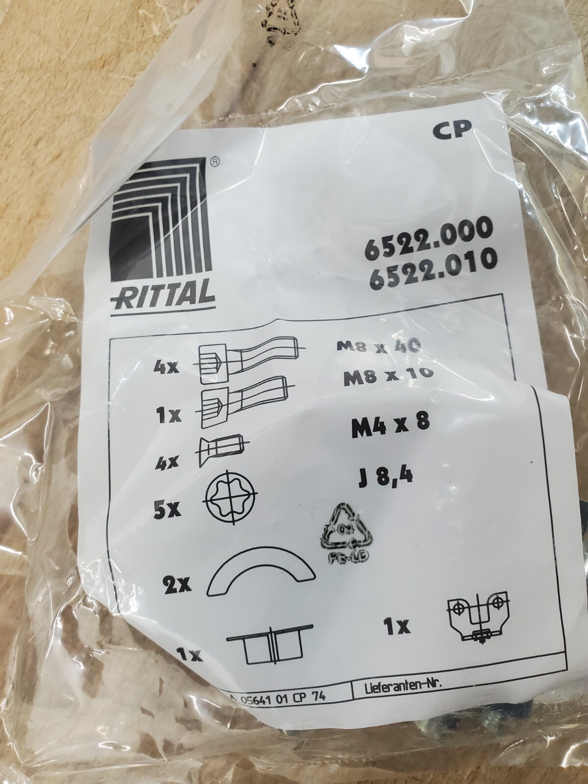 Rittal RAL 7030 Housing Coupler OPEN BOX