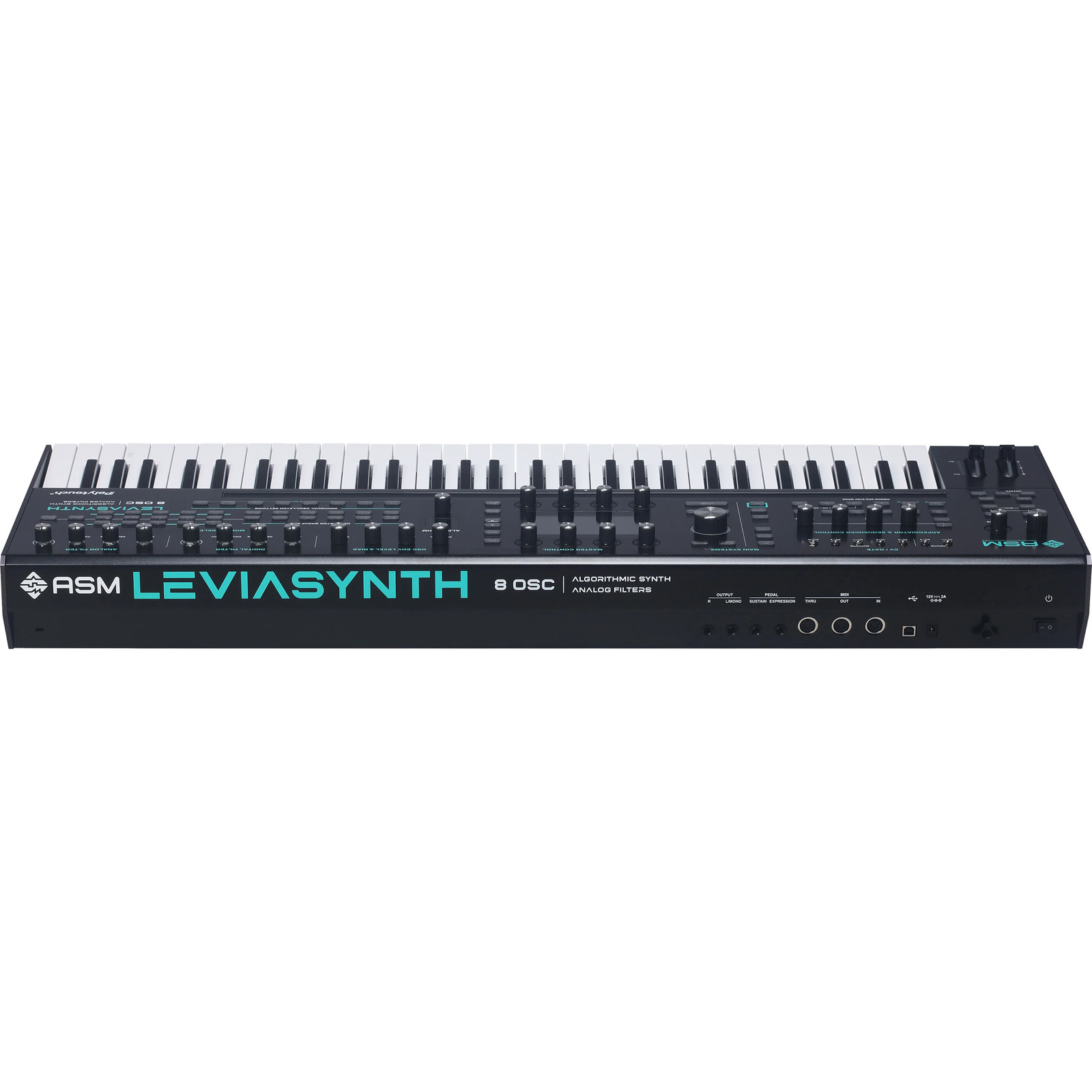 ASM Leviasynth Keyboard 16-Voice Algorithmic Synthesizer CARRY BAG KIT